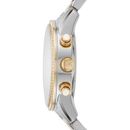 Michael Kors Reloj Mk6474 para Mujer con Diseño Elegante y Detalles en Oro y Plata