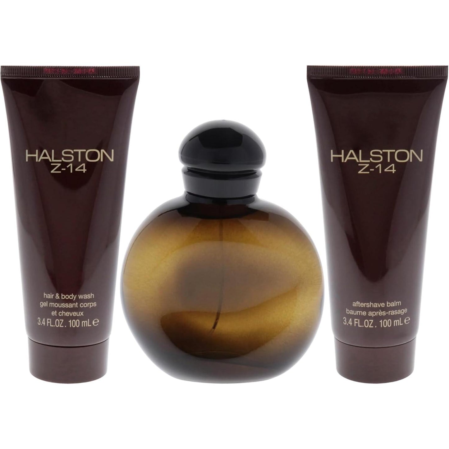Set Halston Z-14 3Pzs 125Ml Edc Spray/ After Shave 100Ml/ Body Wash 100Ml - Hombre