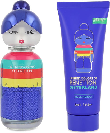 Set Sisterland Blue Neroli Dama Benetton 2 pz - Mujer