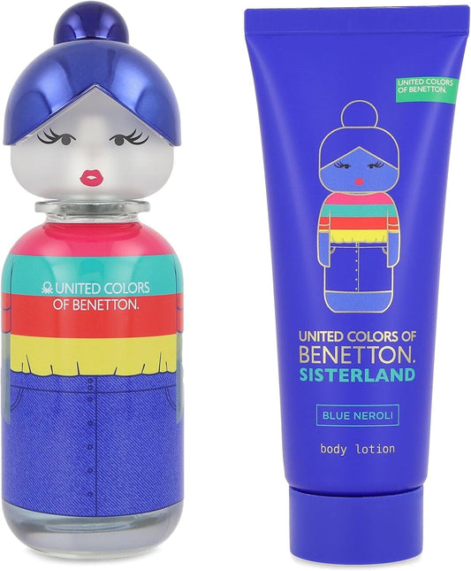 Set Sisterland Blue Neroli Dama Benetton 2 pz - Mujer