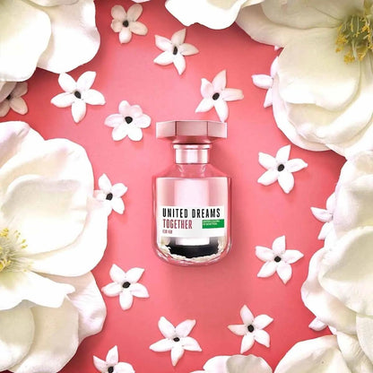 Benetton Set United Dreams Together For Her 2Pz 80Ml Edt Spray - Mujer