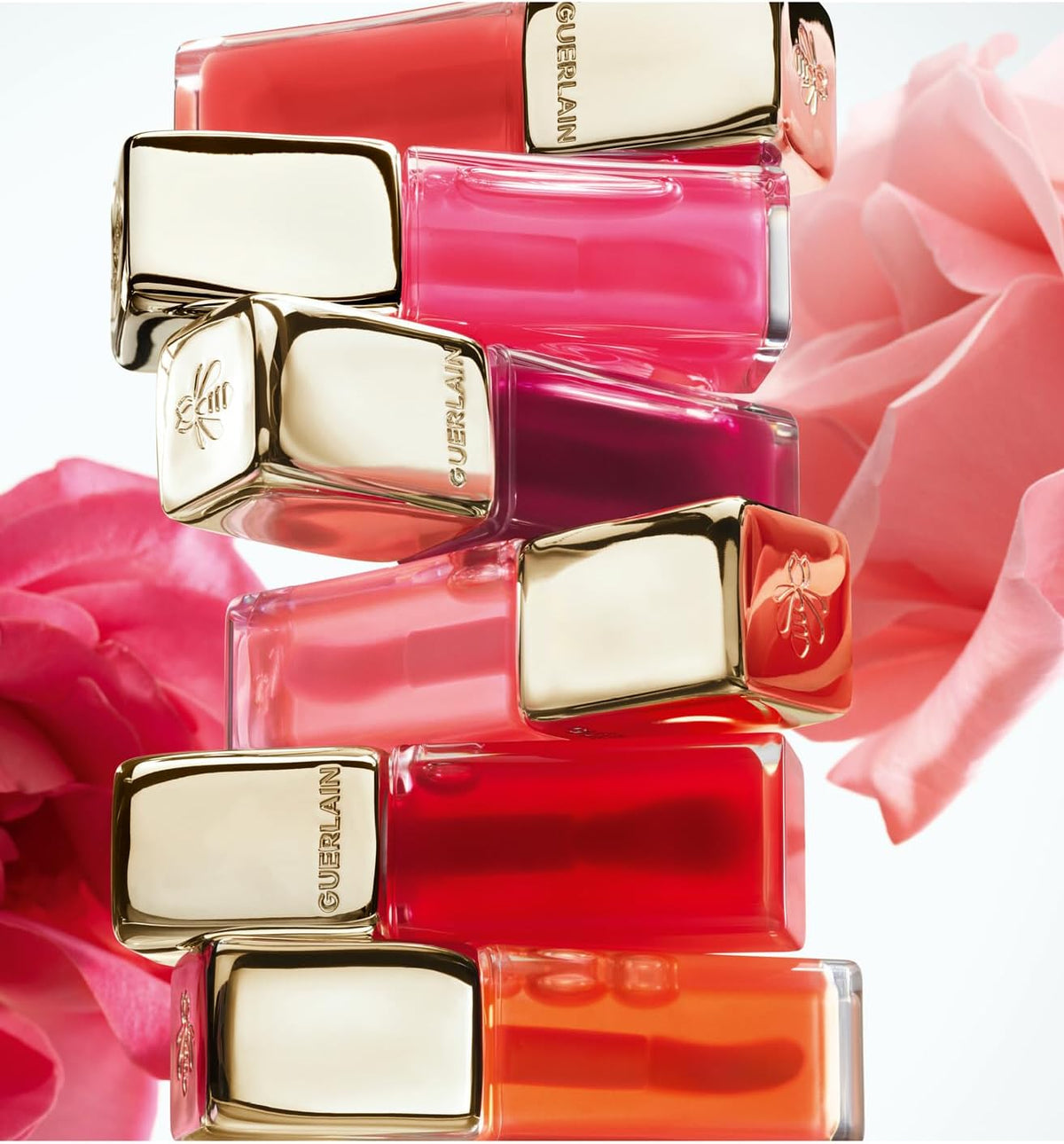 Guerlain Kiss Kiss Bee Glow Oil Lip 775 Poppy Glow 9.5 ml - Mujer