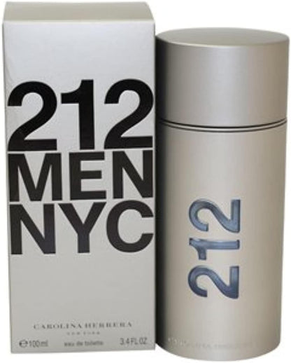 212 Men Carolina Herrera 100 ml Edt Spray - Hombre