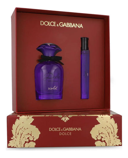 Dolce & Gabbana Set Dolce & Gabbana Violet 2Pzs 75Ml Edt Spray/ 10Ml Edt Spray - Mujer