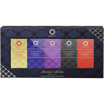 Set Orientica Luxury Collection Miniaturas Unisex Orientica 5pz 7.5ml C/u - Unsex