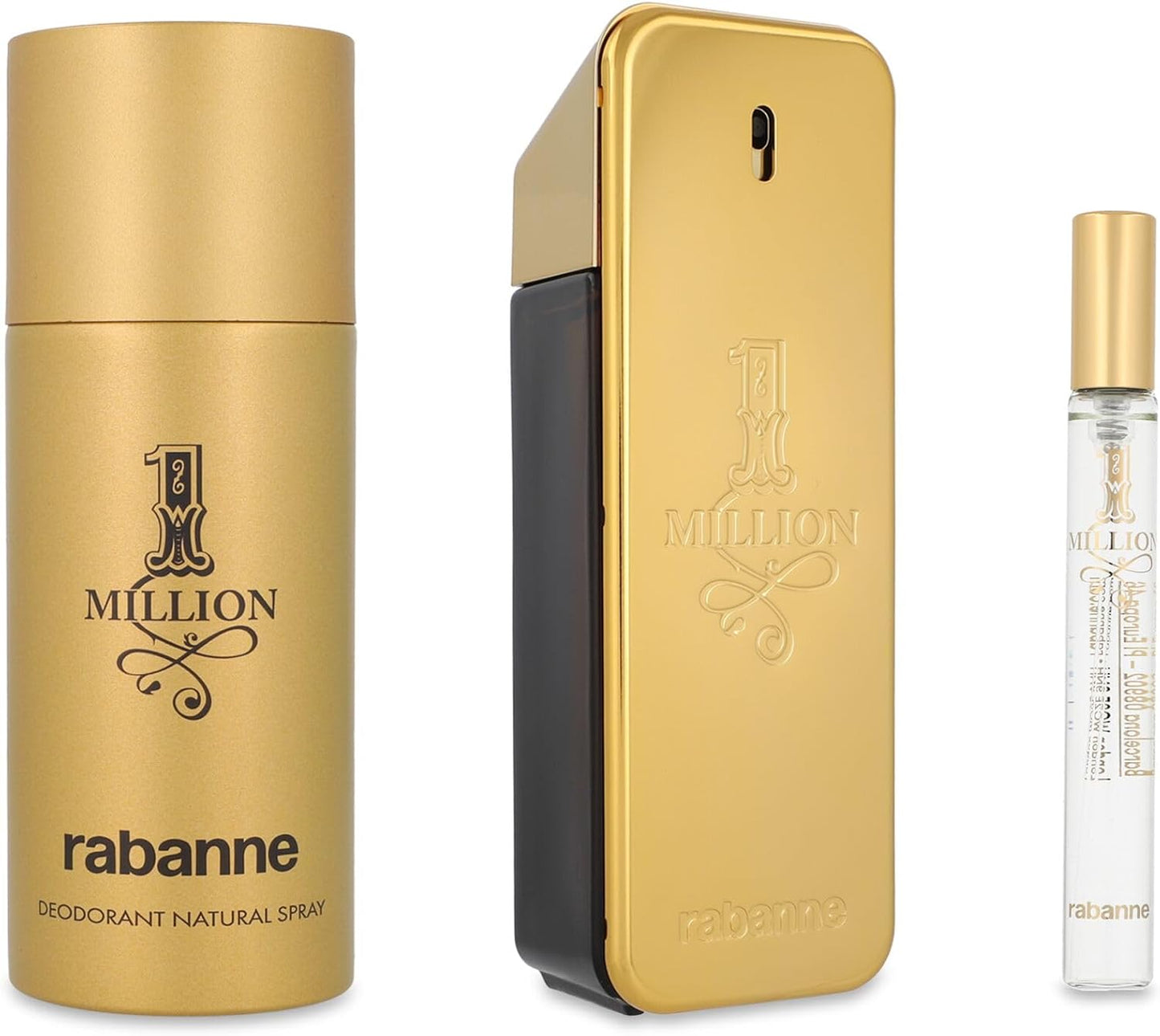 Set One Million 3Pzs 100Ml Edt Spray/ Desodorante 150Ml Spray/ 10Ml Edt Spray - Hombre