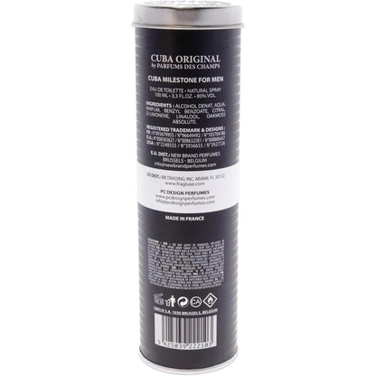 Cuba Milestone Des Champs 100 ml Edt Spray - Hombre