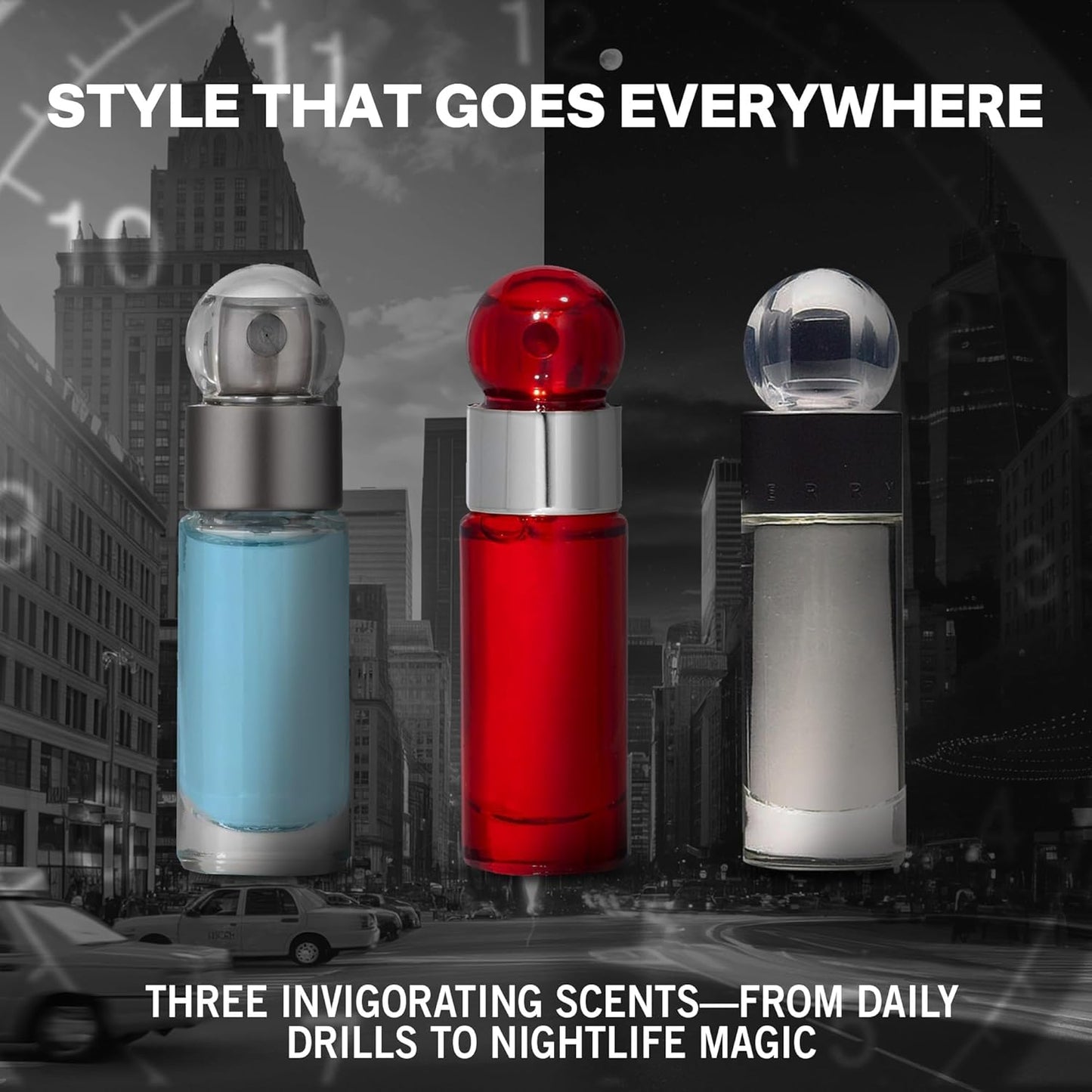 Set Perry Ellis Trio 3Pz 360° + Red + Reserve 30Ml Edt Spray - Hombre