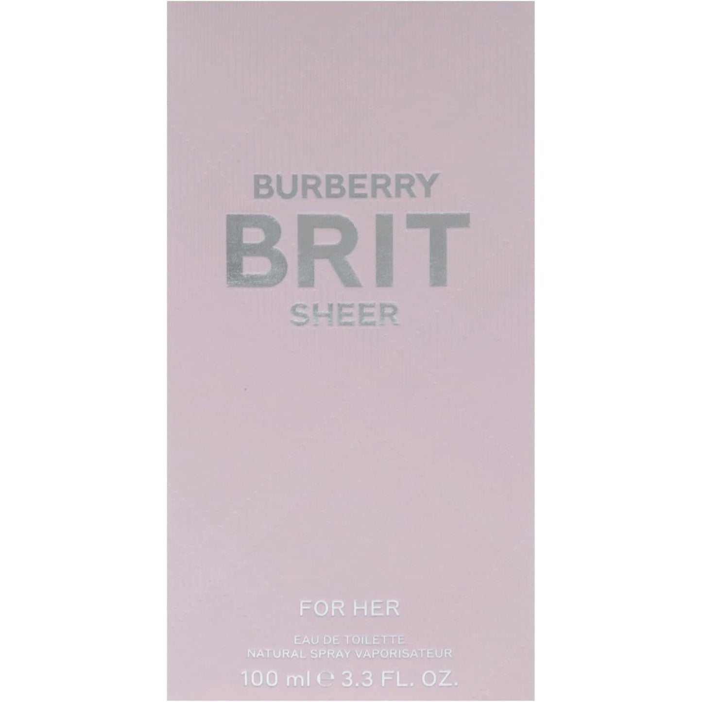 Burberry Brit Sheer Burberry 100 ml Edt Spray - Mujer