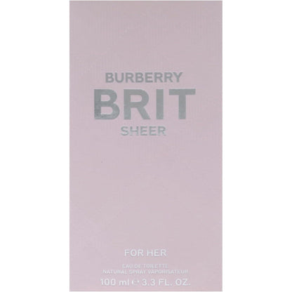 Burberry Brit Sheer Burberry 100 ml Edt Spray - Mujer