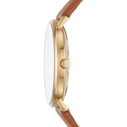 Michael Kors Reloj Cafe MK2740 para Mujer con Correa de Cuero y Diseño Elegante