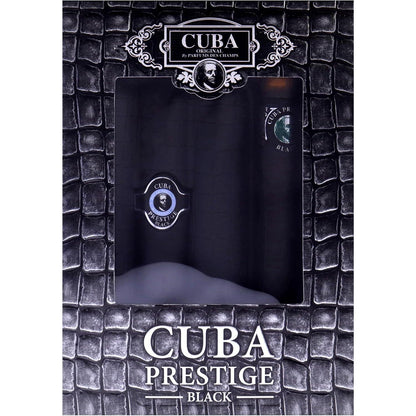 Set Cuba Prestige Black 2Pzs 90Ml Edt Spray/ 35Ml Edt Spray - Hombre