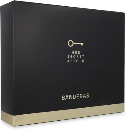 Set Banderas Her Secret Absolu 2Pzs 80Ml Edp Spray/ Desodorante 150Ml Spray - Mujer