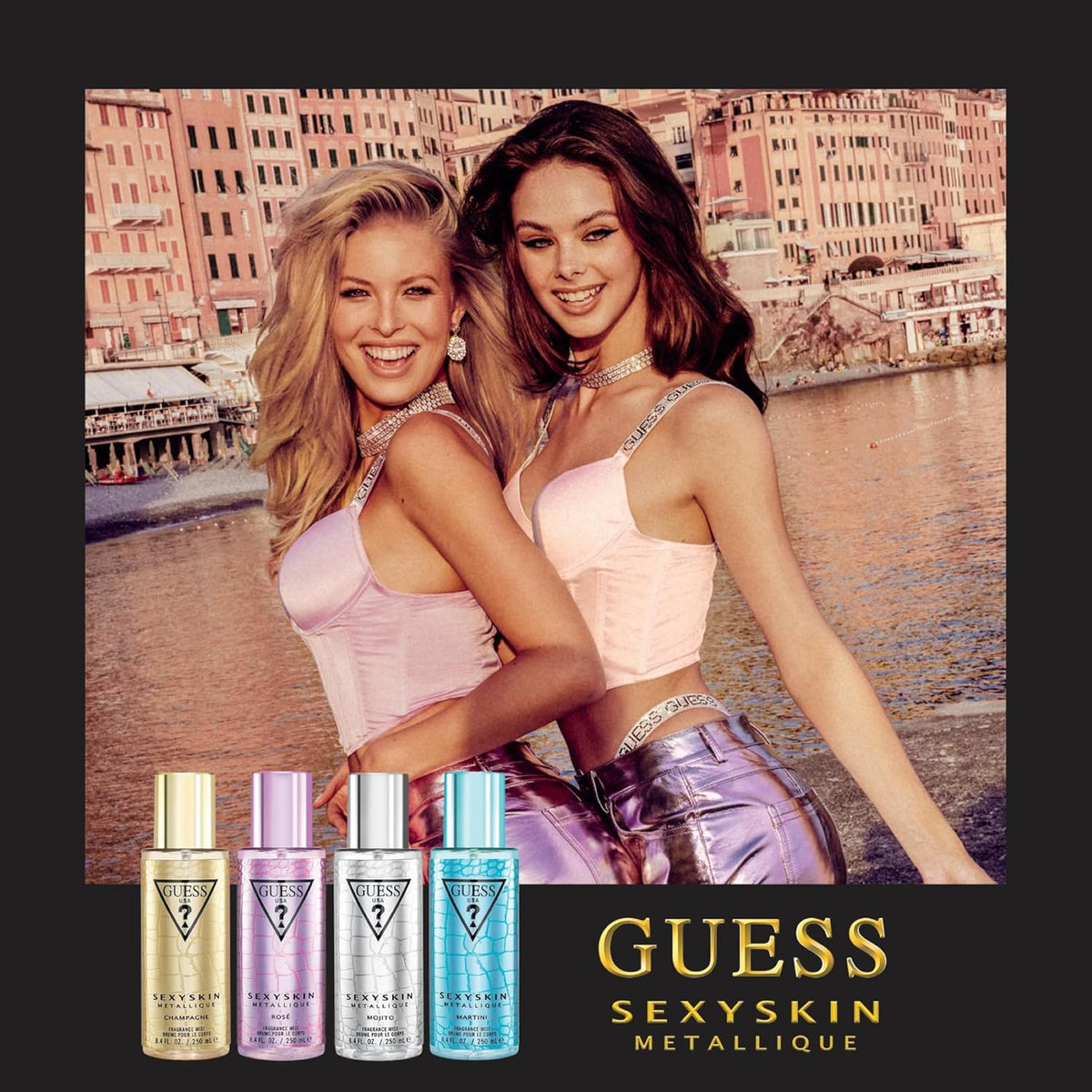 Guess Sexy Skin Metallique Champagne Guess 250 ml Body Mist Spray - Mujer