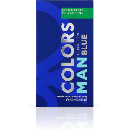 Colors Blue Benetton 100 ml Edt Spray - Hombre
