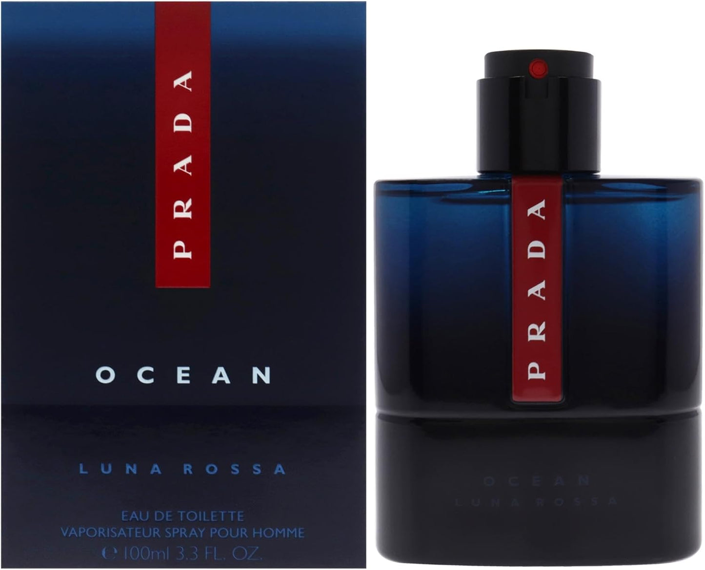 Prada Luna Rossa Ocean 100Ml Edt Spray - Hombre