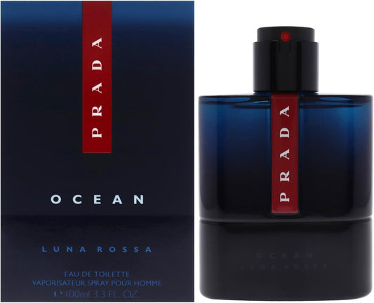 Prada Luna Rossa Ocean 100Ml Edt Spray - Hombre