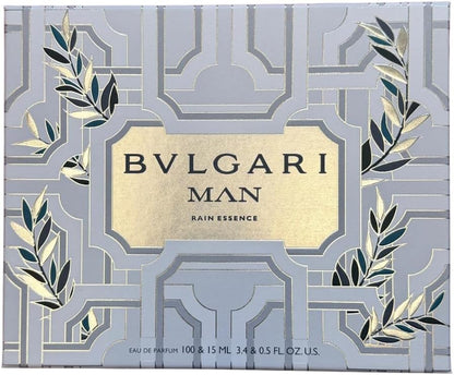 Set Bvlgari Man Rain Essence 2Pzs 100Ml Edp Spray/ 15Ml Edp Spray - Hombre