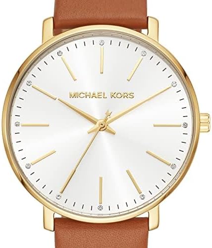 Michael Kors Reloj Cafe MK2740 para Mujer con Correa de Cuero y Diseño Elegante