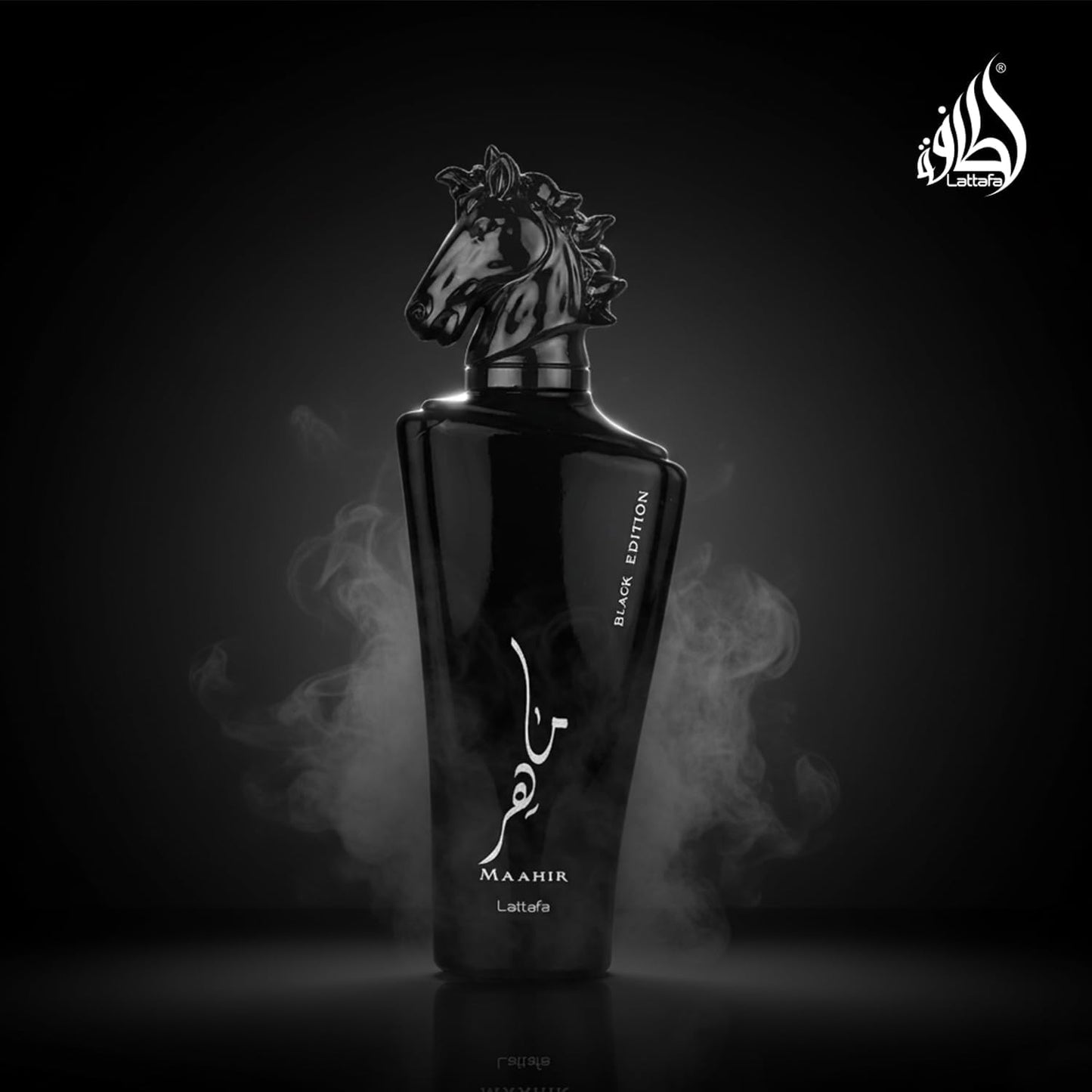 Maahir Black Unisex Lattafa 100 ml Edp Spray - Hombre