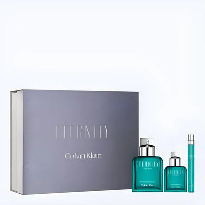 Calvin Klein Calvin Klein Set Eternity Aromatic Essence 3Pzs 100Ml Edp Spray/ 30Ml Edp Spray/ 10Ml Edp Spray - Hombre