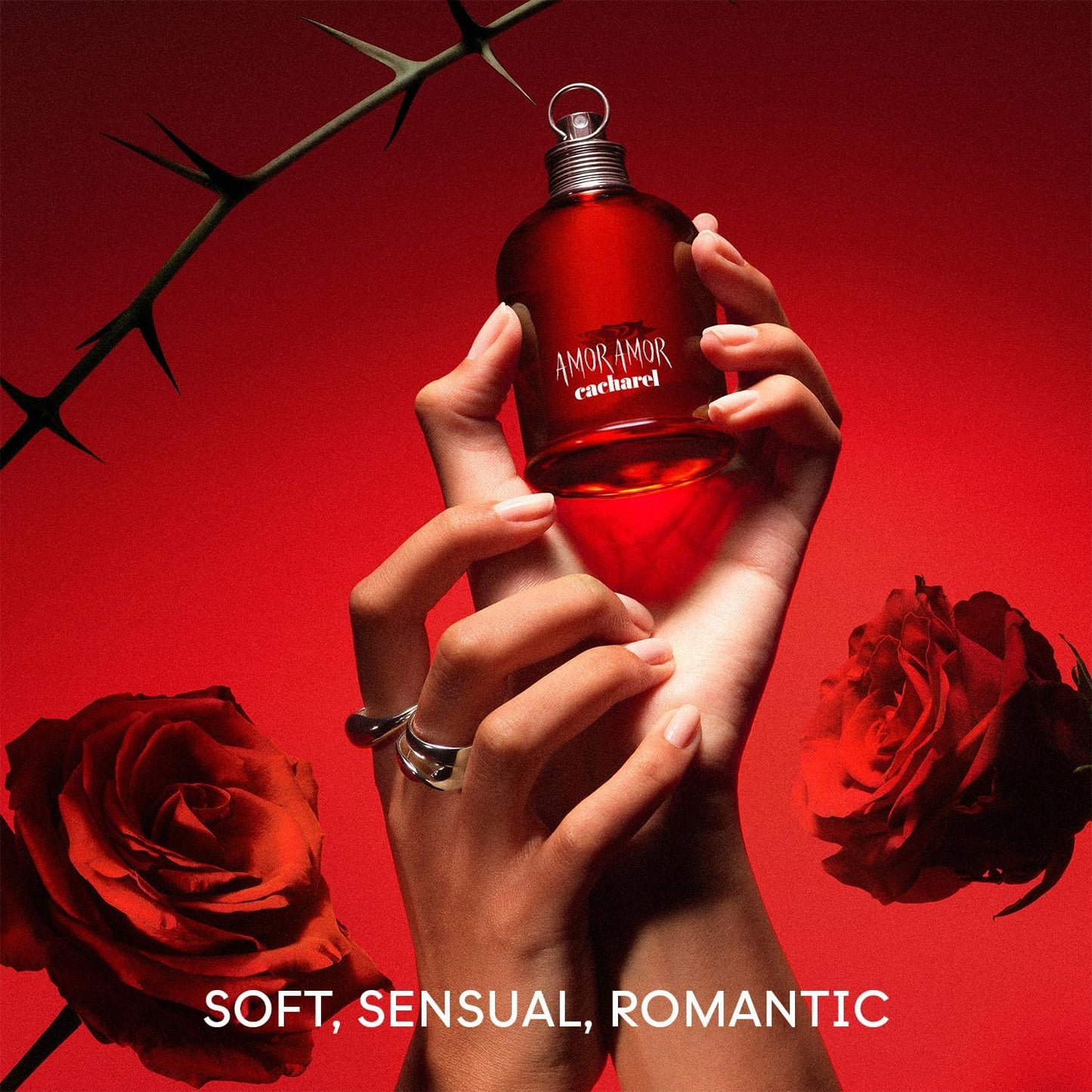 Amor Amor Dama Cacharel 100 ml Edt Spray - Mujer