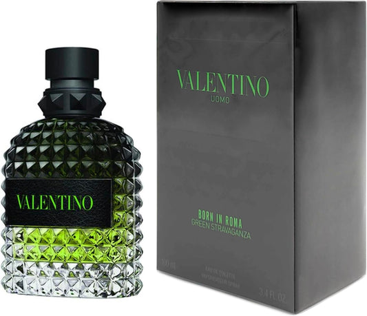 Valentino Uomo Born In Roma Green Stravaganza 100Ml Edt Spray - Hombre
