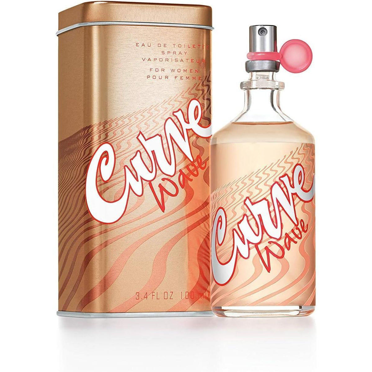 Liz Claiborne Curve Wave 100 ml Edt Spray - Mujer