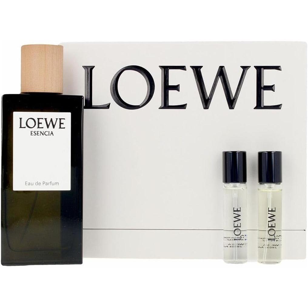 Set Loewe Esencia 3Pzs 100Ml Edp Spray/ Esencia 10Ml Edp Spray/ 7 Cobalt 10Ml Edp Spray - Hombre