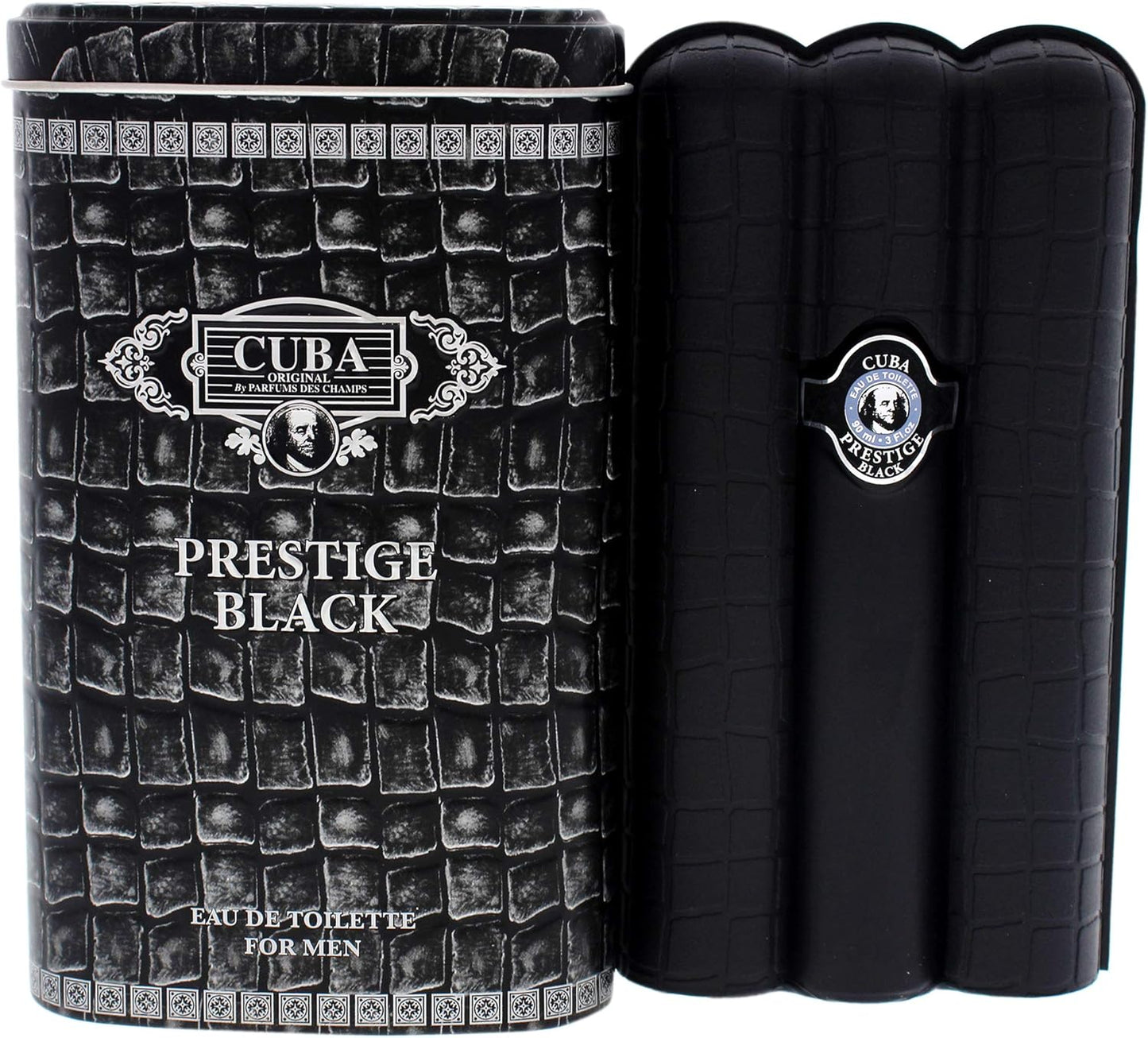 Cuba Prestige Black Des Champs 90 ml Edt Spray - Hombre