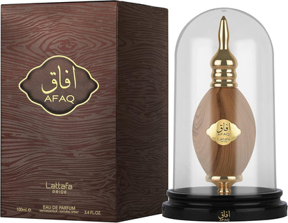Lattafa Afaq 100Ml Edp Spray - Perfume Unisex de Alta Calidad para Hombres y Mujeres