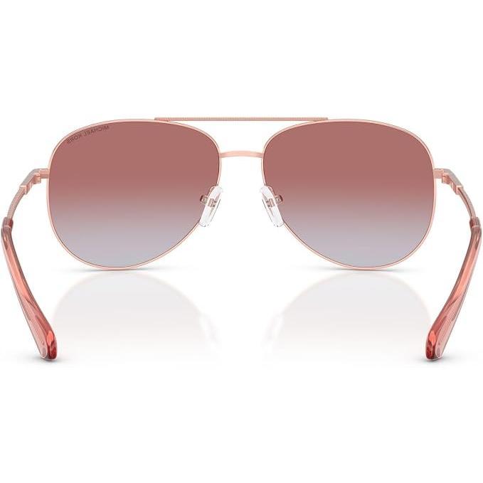 Lentes Michael Kors Rose Gold 0MK117211086F58 - Mujer