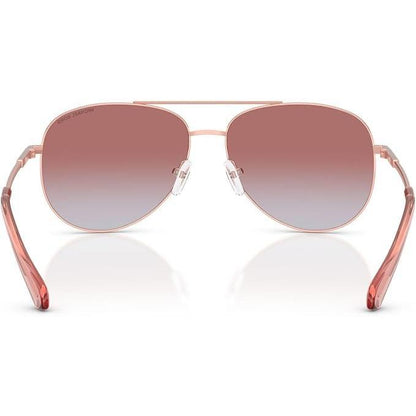Lentes Michael Kors Rose Gold 0MK117211086F58 - Mujer