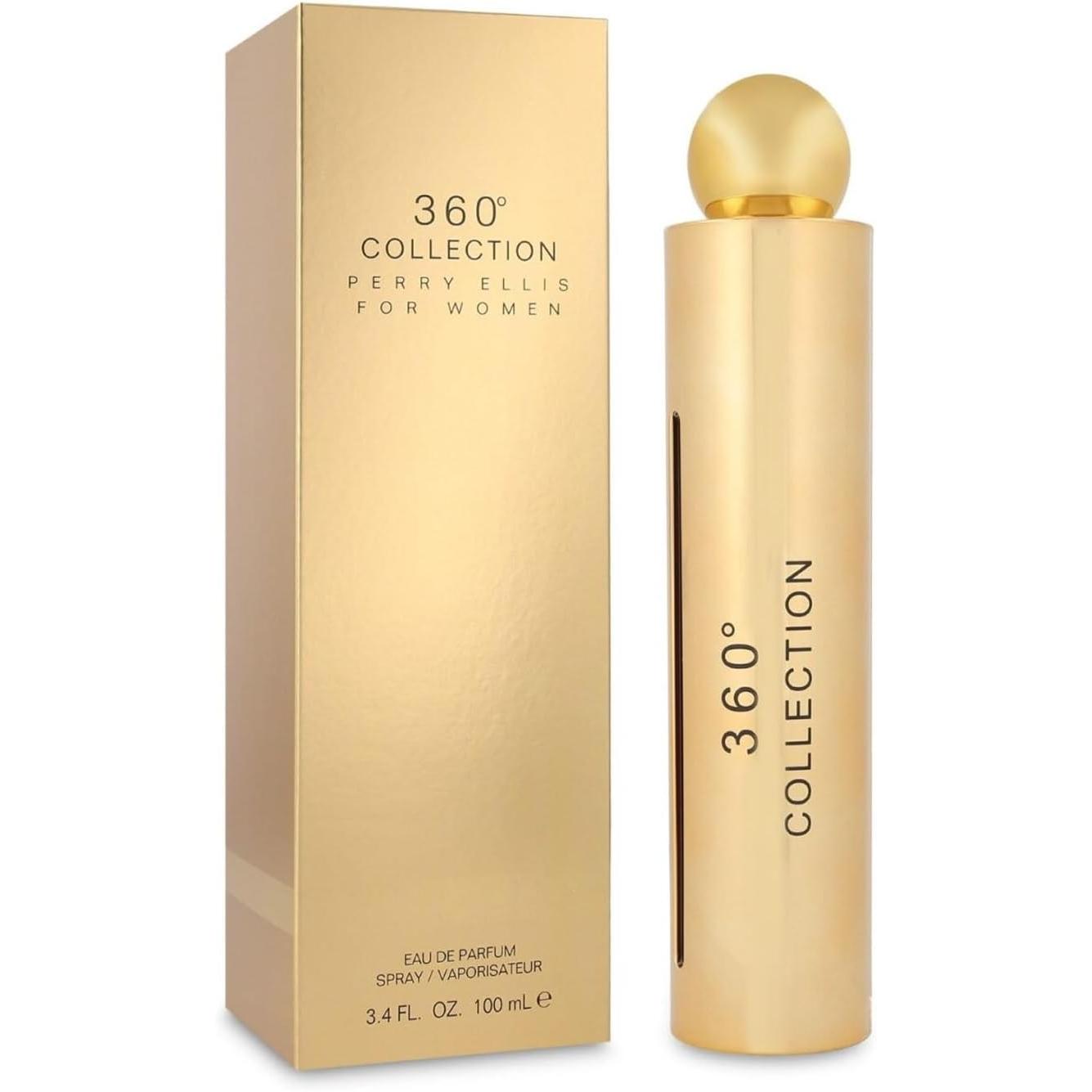 360 Collection Perry Ellis 100 ml Edp Spray Para Mujer