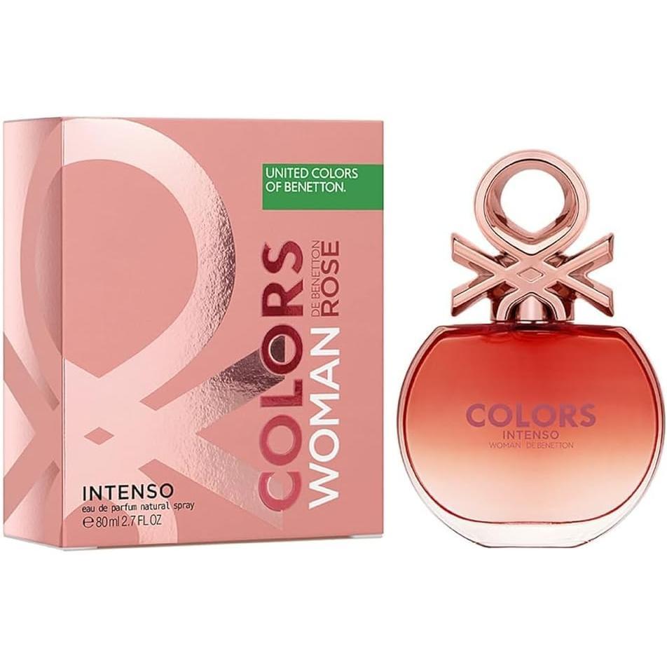 Colors Rose Intenso Benetton 80 ml Edp Spray - Mujer