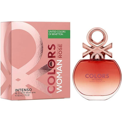 Colors Rose Intenso Benetton 80 ml Edp Spray - Mujer