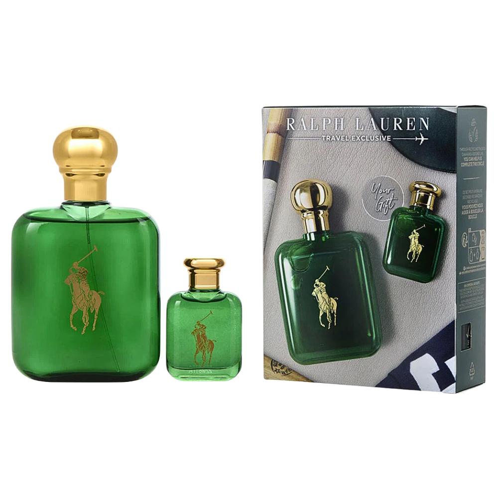 Set Polo Caballero Ralph Lauren 2 pz 118Ml Edt Spray + 15Ml Edt - Hombre