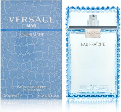 Versace Man Eau Fraiche Caballero Versace 200 ml Edt Spray - Hombre