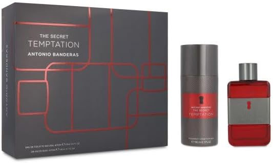 Set The Secret Temptation Antonio Banderas 2Pz Hombre