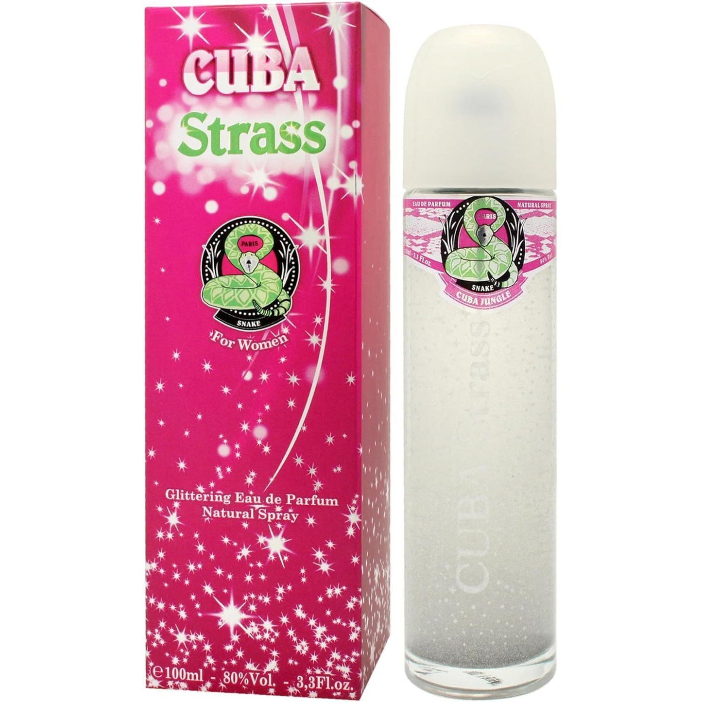 Cuba Strass Snake Des Champs 100 ml Glittering Edp Spray - Mujer