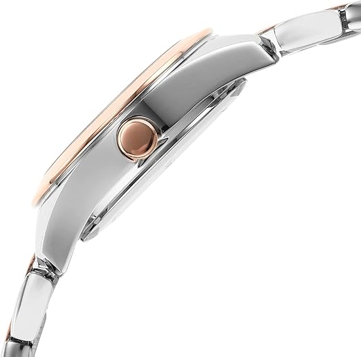 Donna Karan Reloj NY2923 para Mujer con Diseño Elegante y Pulsera de Acero Inoxidable y Oro Rosado