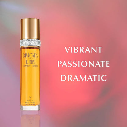 Diamonds and Rubies Dama Elizabeth Taylor 100 ml Edt Spray - Mujer