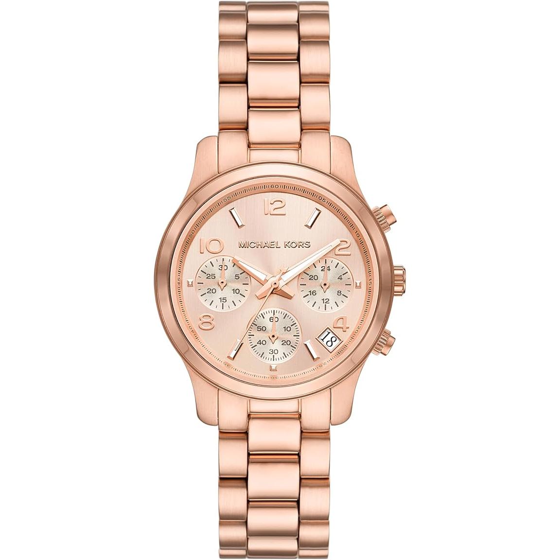 Michael Kors Reloj Mk7327 para Mujer con Diseño Elegante y Pulsera de Acero Inoxidable en Color Dorado