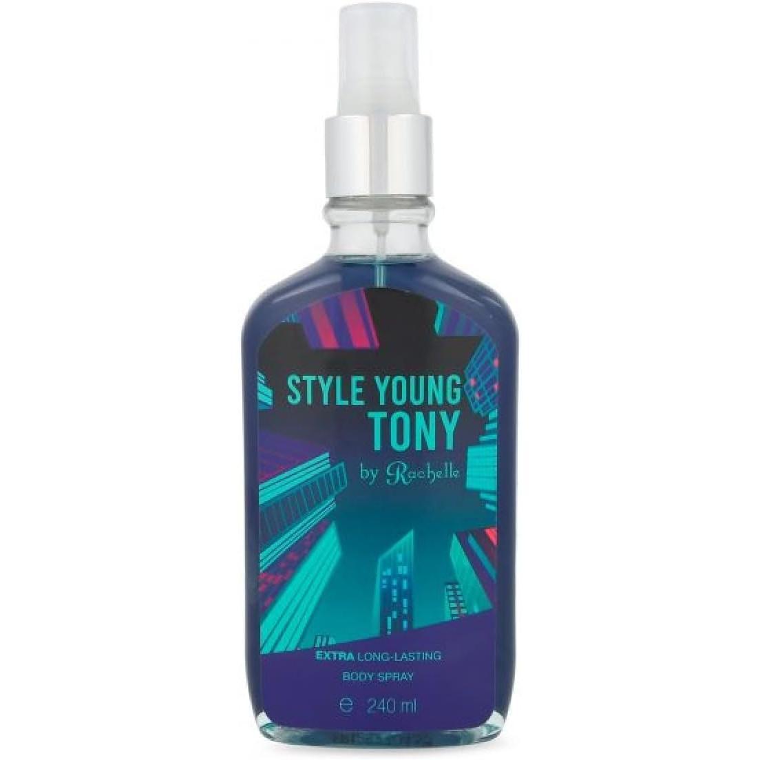 Style Young Tony Rachelle 240 ml Body Mist Spray - Hombre