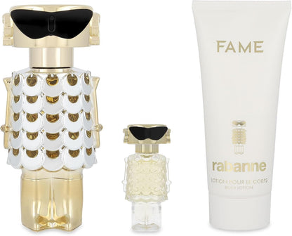 Set Fame 3Pzs 80Ml Edp Spray/ Body Lotion 100Ml/ 4Ml Edp Spray - Mujer