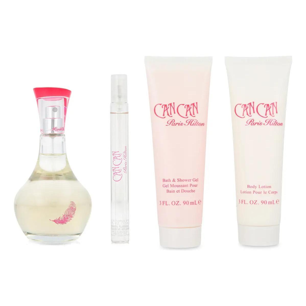 Paris Hilton Set Can Can 4 Pz - Mujer