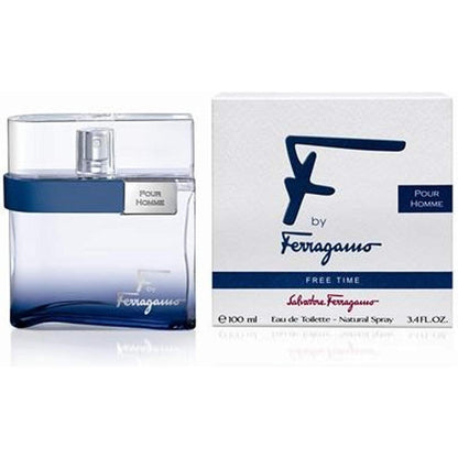 F By Ferragamo Free Time Salvatore Ferragamo 100 ml Edt Spray - Hombre