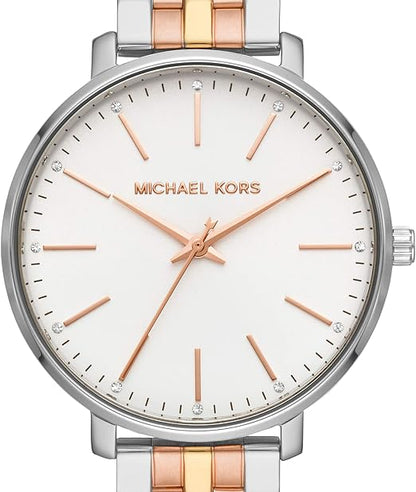 Michael Kors Reloj Mk3901 para Mujer con Diseño Elegante y Pulsera de Acero Inoxidable y Oro Rosa
