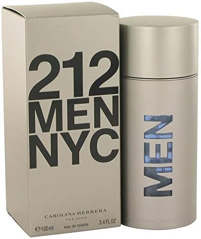 212 Men Carolina Herrera 100 ml Edt Spray - Hombre