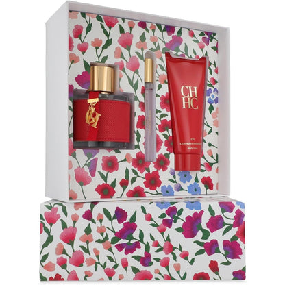 Carolina Herrera Set Ch 3Pzs 100Ml Edt Spray/ Body Lotion 100Ml/ 10Ml Edt Spray - Mujer